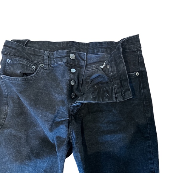 Ksubi Men's Laid Black Jeans Size 34 - Picture 4 of 7
